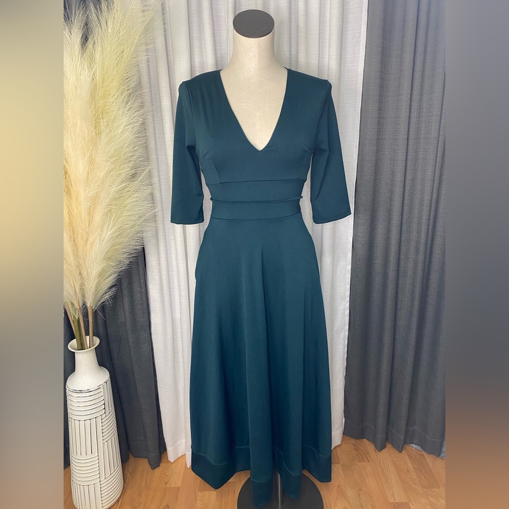 Teal dress